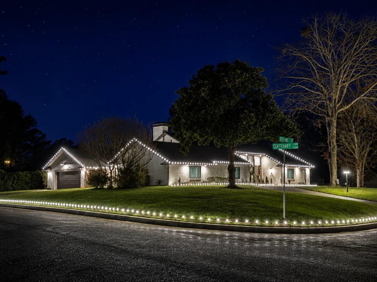 Lawn & Light Christmas light install