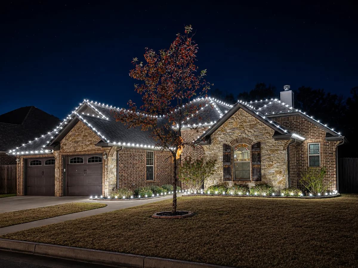 Lawn & Light Christmas light install