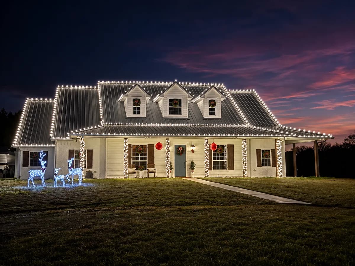Lawn & Light Christmas light install
