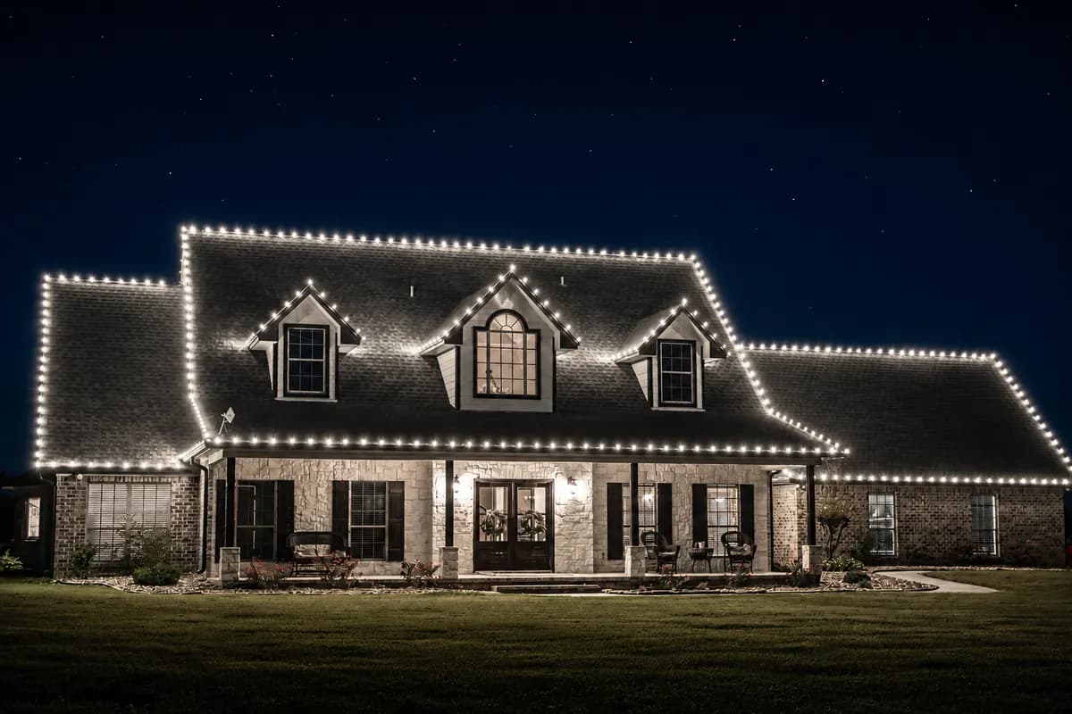 Lawn & Light Christmas light install