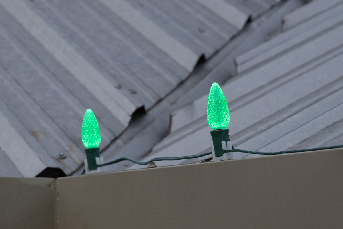 Metal Roof Stringer Kit - Green - Per 10 Foot Section