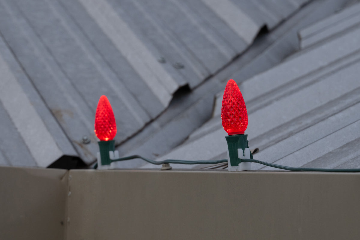 Metal Roof Stringer Kit - Red - Per 10 Foot Section