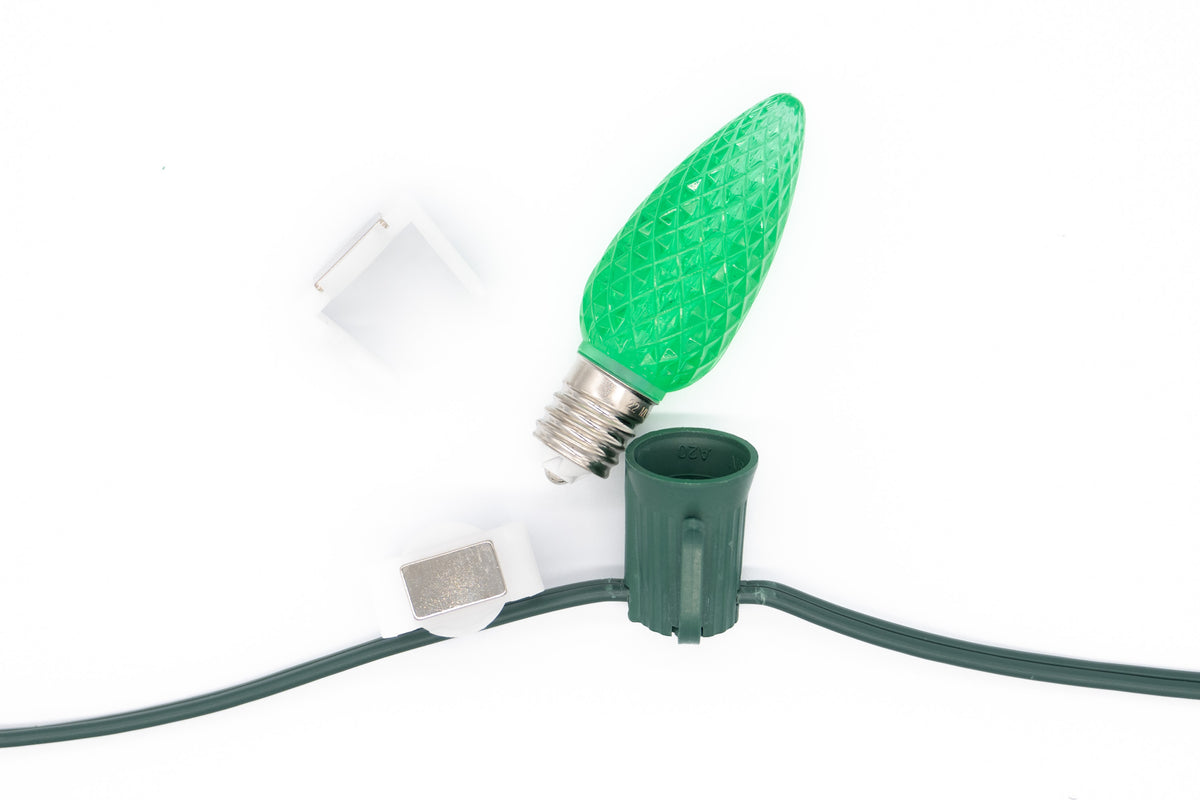 Metal Roof Stringer Kit - Green - Per 10 Foot Section