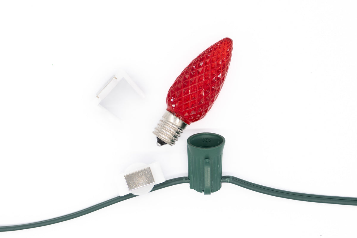 Metal Roof Stringer Kit - Red - Per 10 Foot Section