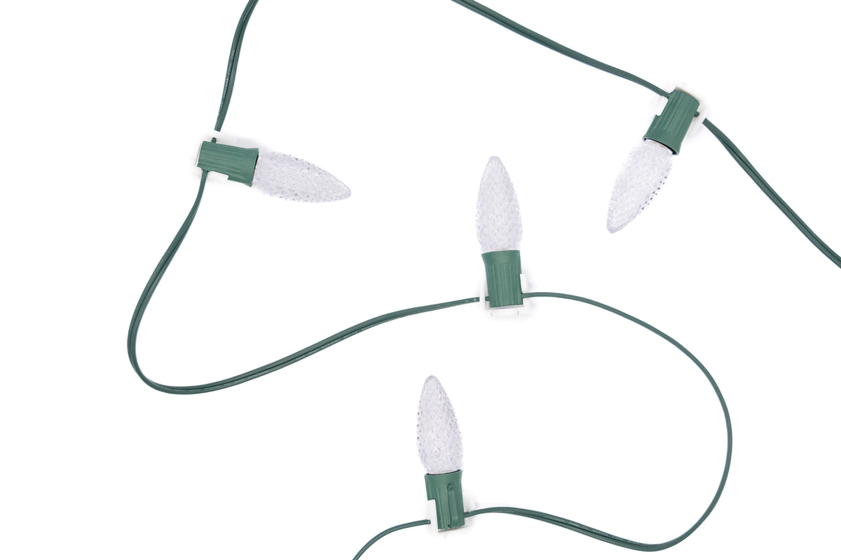 Metal Roof Stringer Kit - Warm White - Per 10 Foot Section