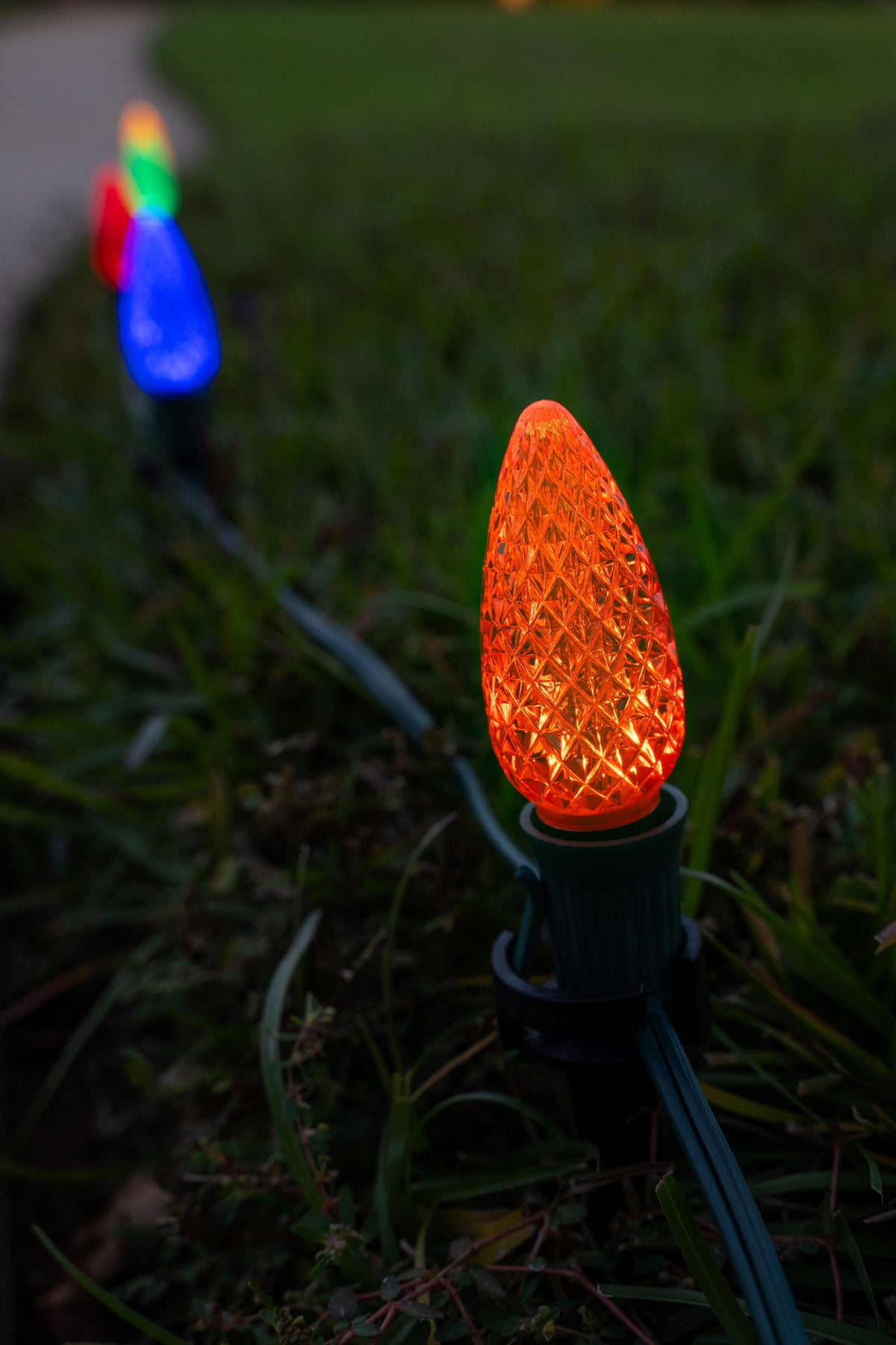 Ground Lights Stringer Kit - Multicolor - Per 10 Foot Section