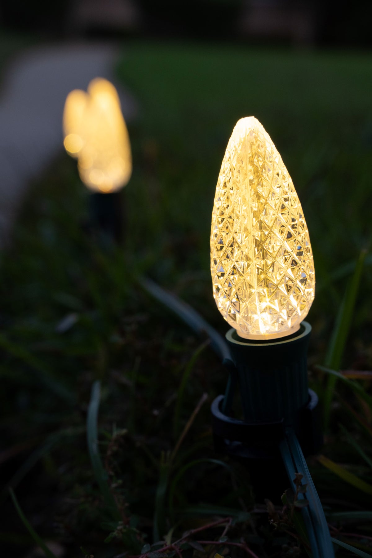 Ground Lights Stringer Kit - Warm White - Per 10 Foot Section