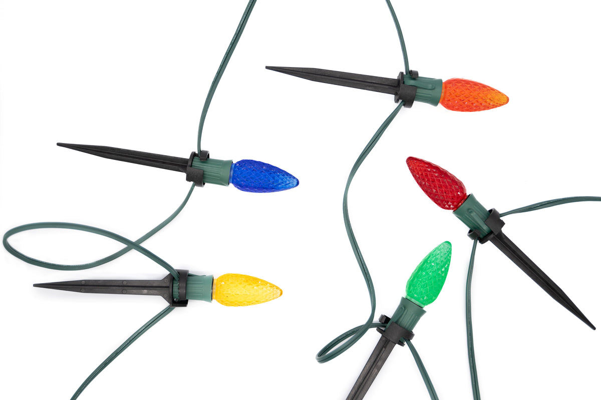 Ground Lights Stringer Kit - Multicolor - Per 10 Foot Section