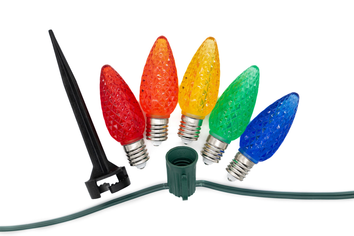 Ground Lights Stringer Kit - Multicolor - Per 10 Foot Section