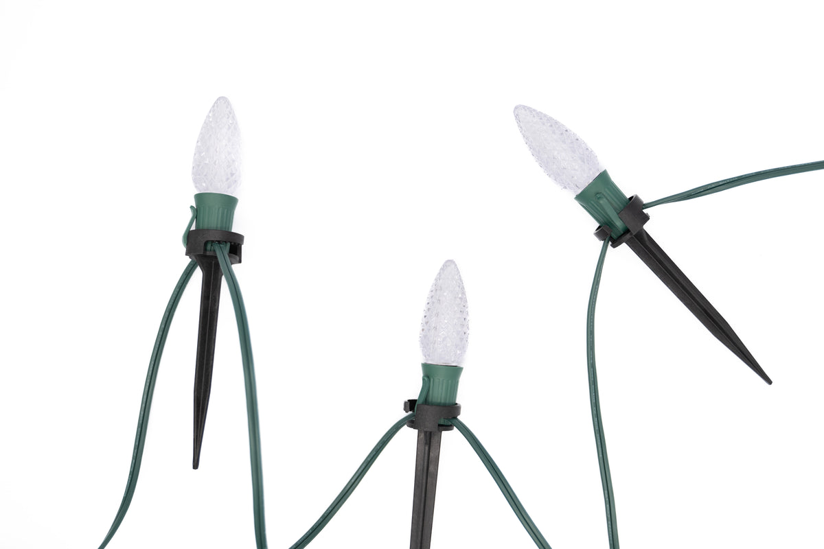 Ground Lights Stringer Kit - Warm White - Per 10 Foot Section