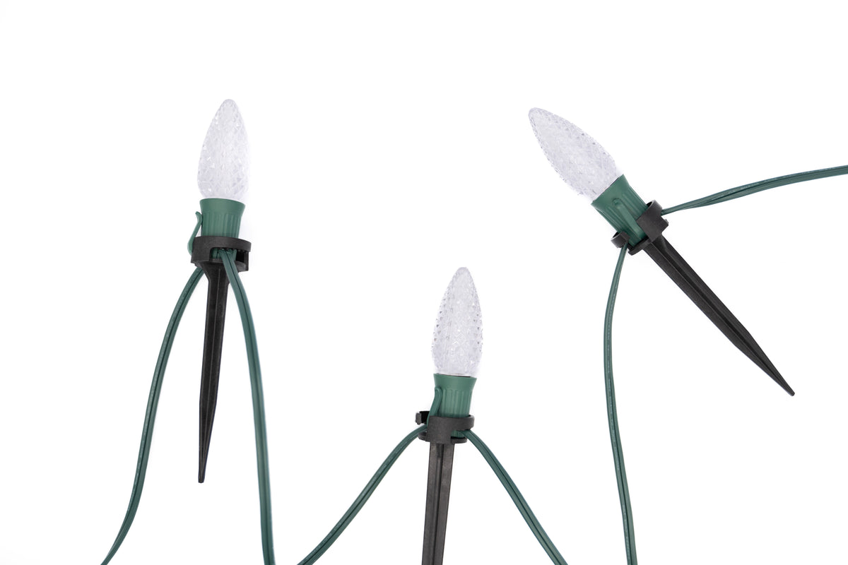 Ground Lights Stringer Kit - Cool White - Per 10 Foot Section