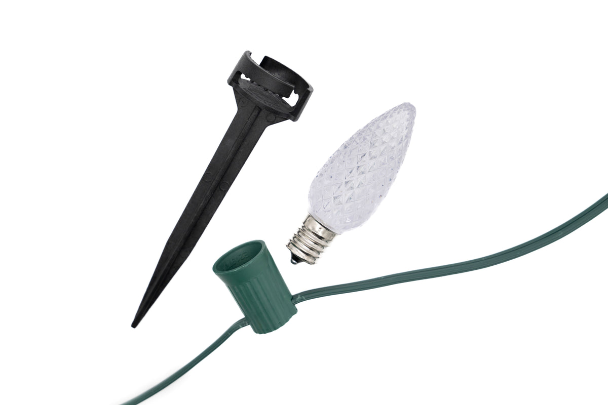 Ground Lights Stringer Kit - Warm White - Per 10 Foot Section